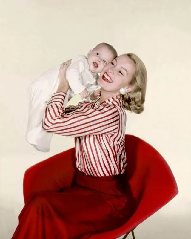 Діна Мерілл (1956 рік, зйомки для Vogue)