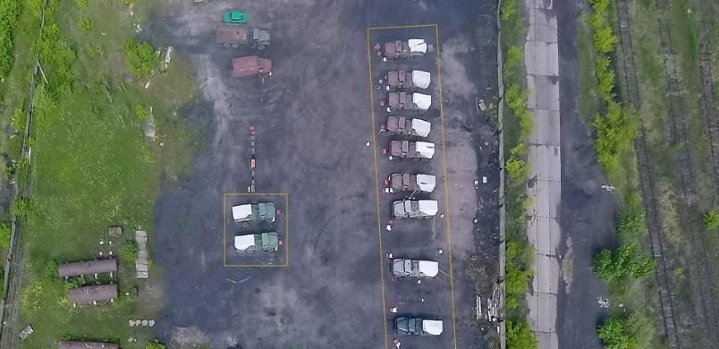 ОБСЄ викрила серед окупованого села базу "Градів": фото ОБСЄ викрила серед окупованого села базу "Градів": фото