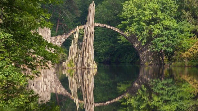 Міст Ракотцбрюке, Німеччина Міст Ракотцбрюке, Німеччина