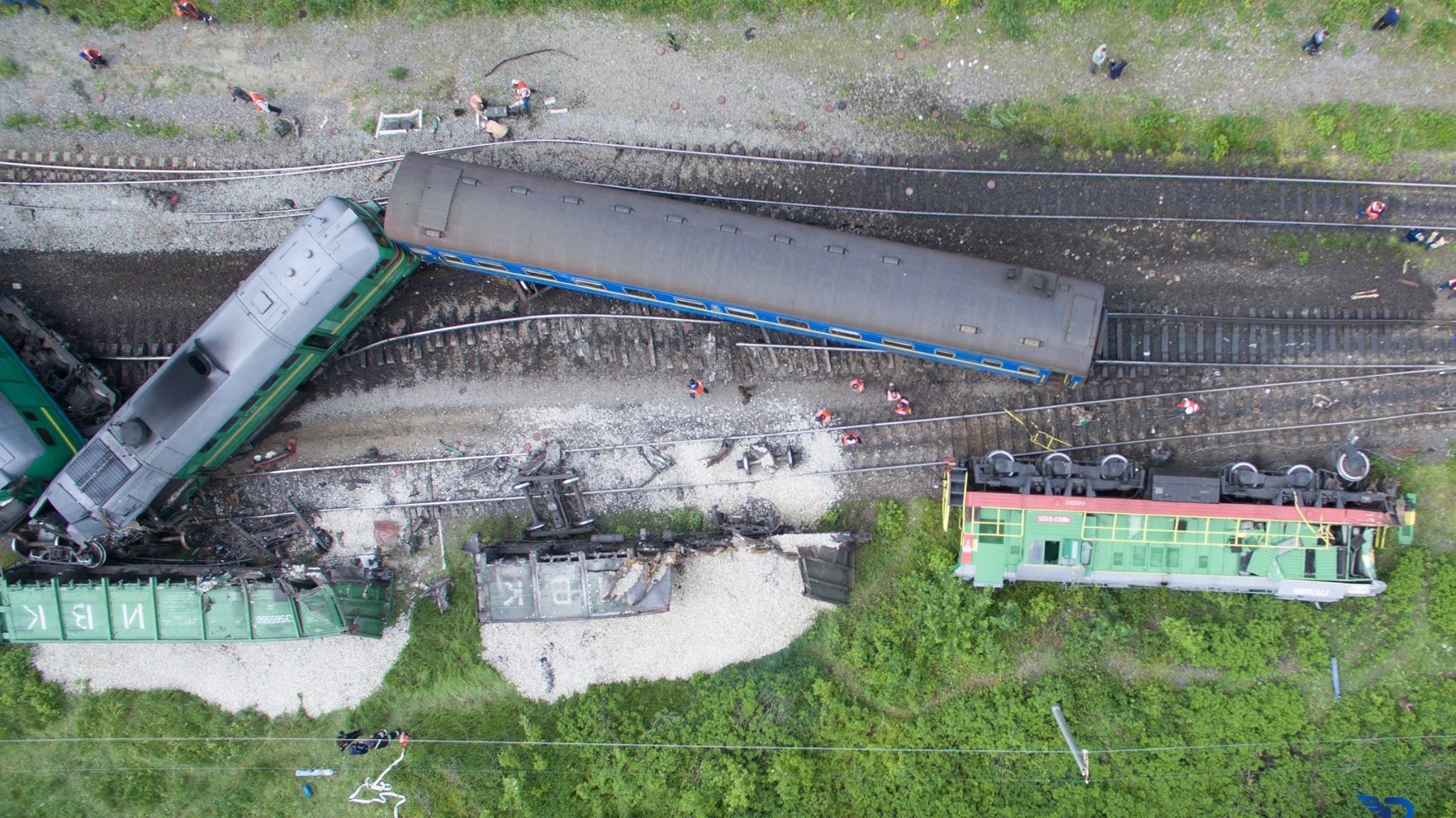 Що могло стати причиною залізничної аварії на Хмельниччині: поліція озвучила версію Що могло стати причиною залізничної аварії на Хмельниччині: поліція озвучила версію