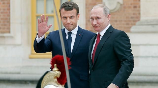 Макрон при Путине обозвал Russia Today и Sputnik "лживой пропагандой" Макрон при Путине обозвал Russia Today и Sputnik "лживой пропагандой"