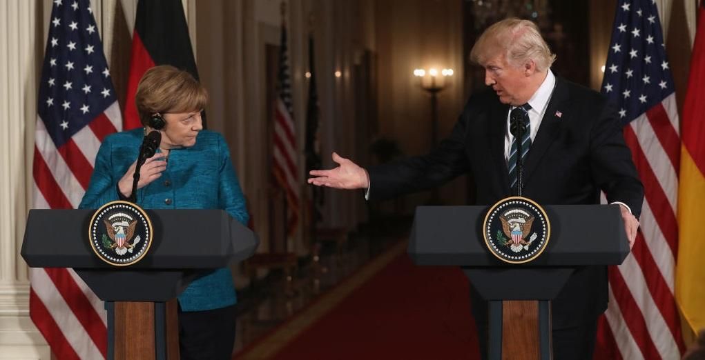 В Белом Доме поспешили уладить отношения с Германией после слов Трампа