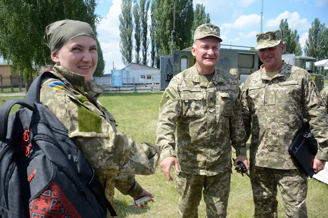 Савченко відвідала виïзне засiдання комiтету з Національноï безпеки й оборони