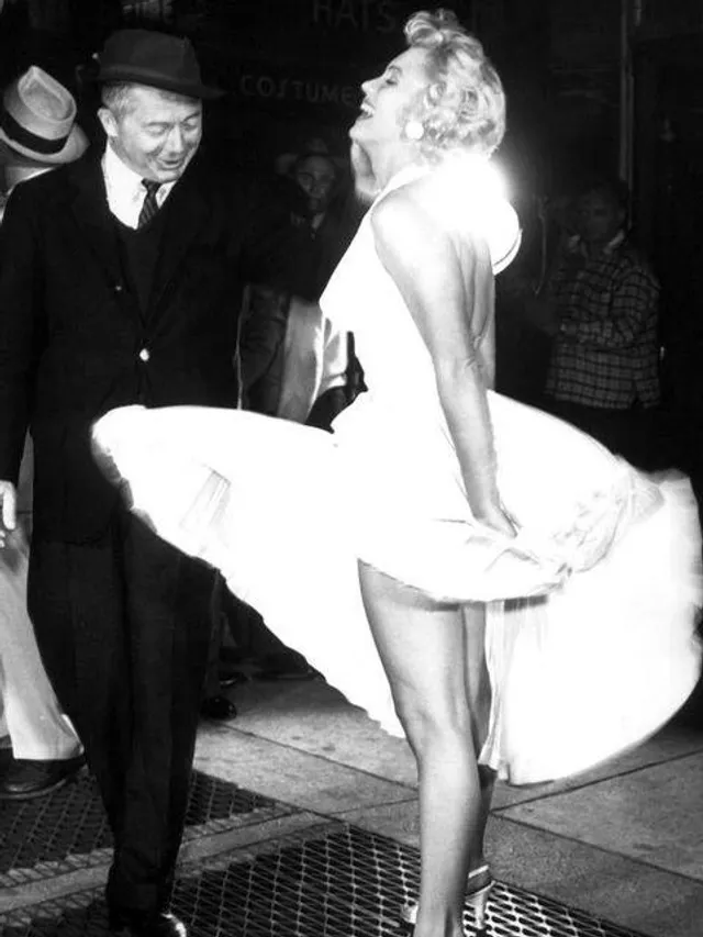 Мерилін Монро і  Біллі Уайлдер, 1955