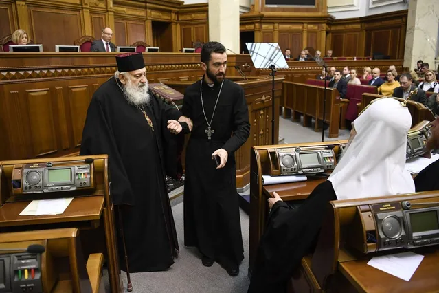 Любомир Гузар у стінах Верховної Ради Любомир Гузар у стінах Верховної Ради