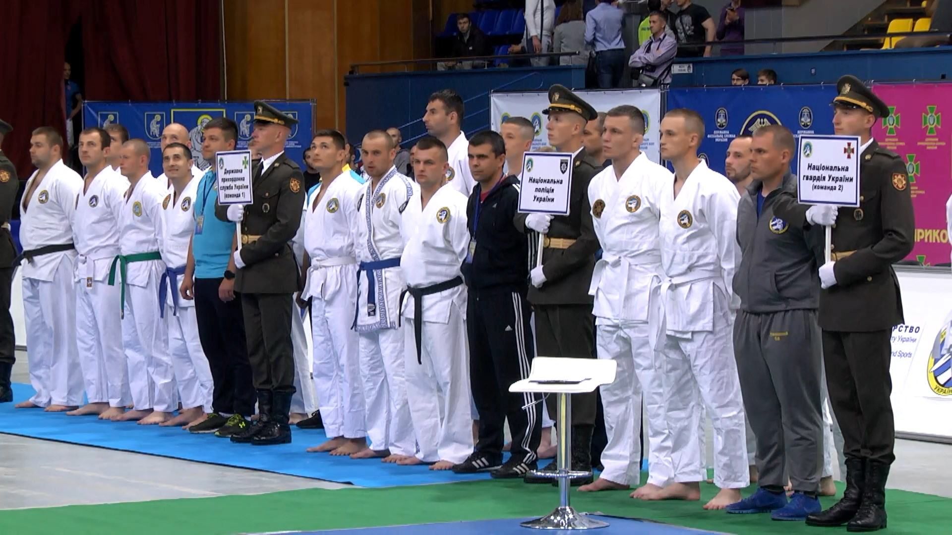 Лучшие бойцы из разных силовых структур соревновались за кубок Президента Лучшие бойцы из разных силовых структур соревновались за кубок Президента