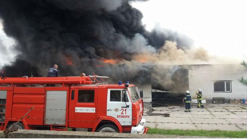 З'явились нові деталі масштабної пожежі під Києвом