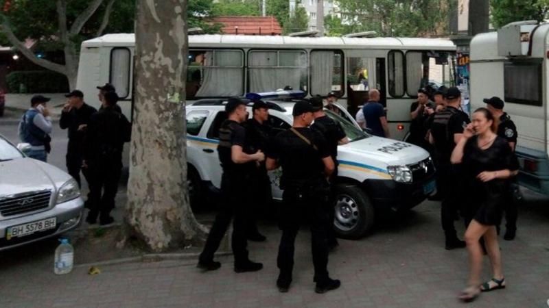 Полиция отреагировала на столкновения на концерте Билык в Одессе