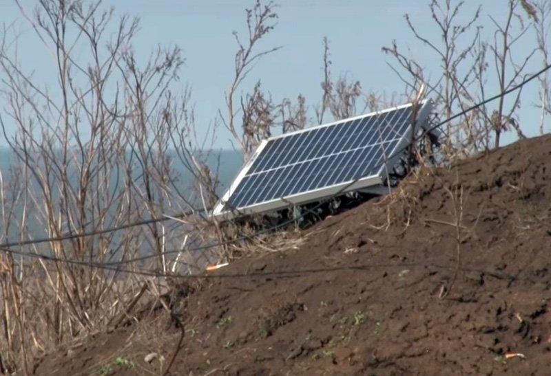 Волонтери подарували бійцям АТО сонячні панелі