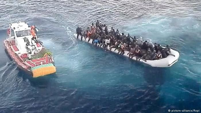 1650 беженцев спасли в Средиземном море