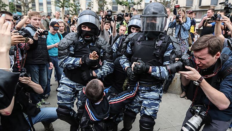 Антикорупційний мітинг у Москві перетворився на фарс, – експерт 