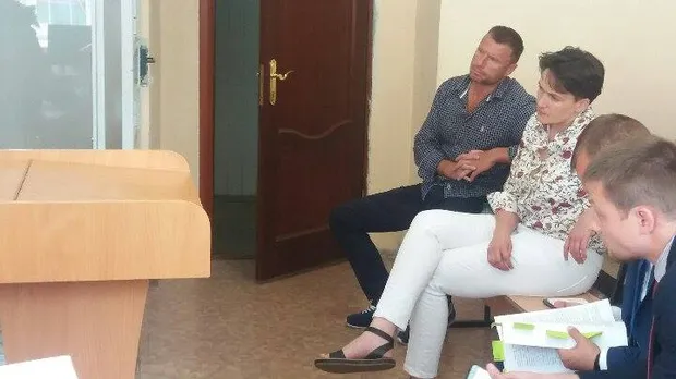 Надія Савченко на засідання суду у Надія Савченко на засідання суду у