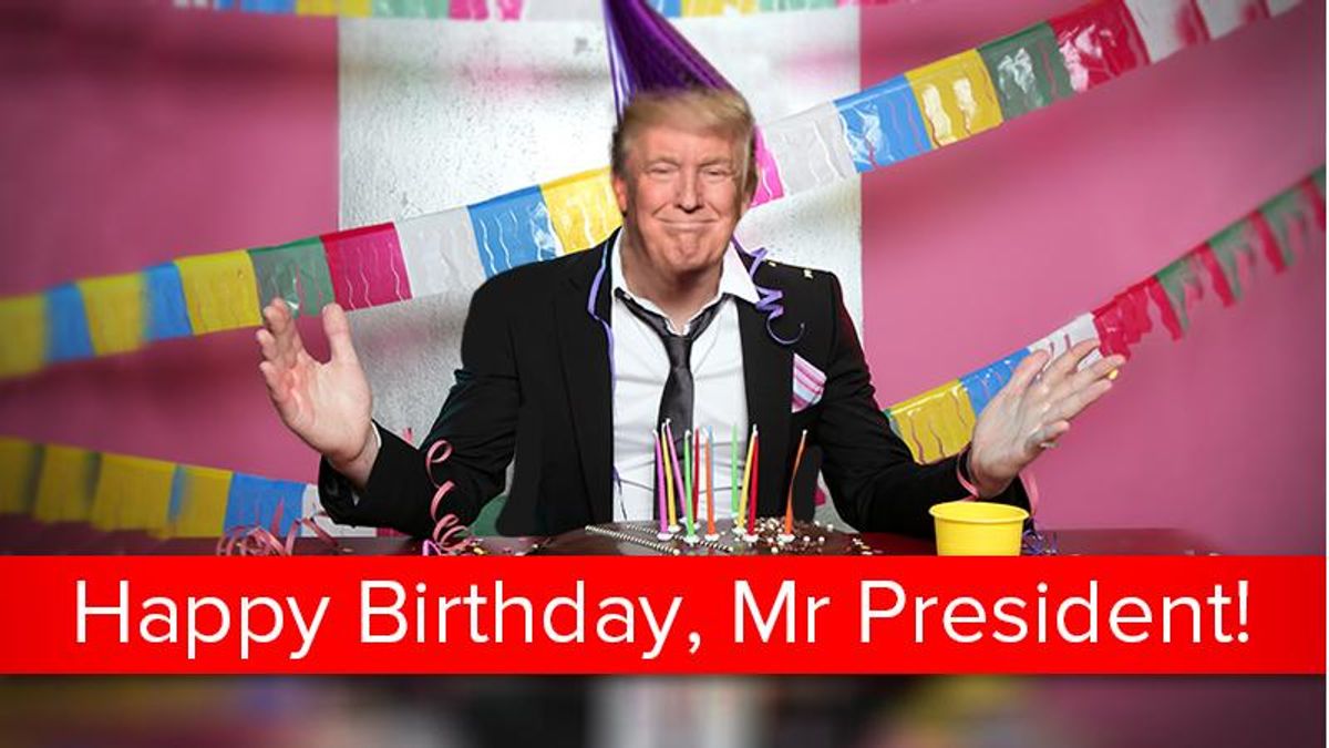 День народження Трампа: найсоковитіші курйози за час президентства День народження Трампа: найсоковитіші курйози за час президентства