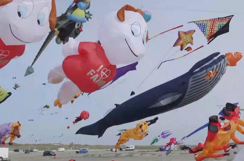Феєричний фестиваль повітряних зміїв в Данії: небо заполонили "химери"
Феєричний фестиваль повітряних зміїв в Данії: небо заполонили "химери"