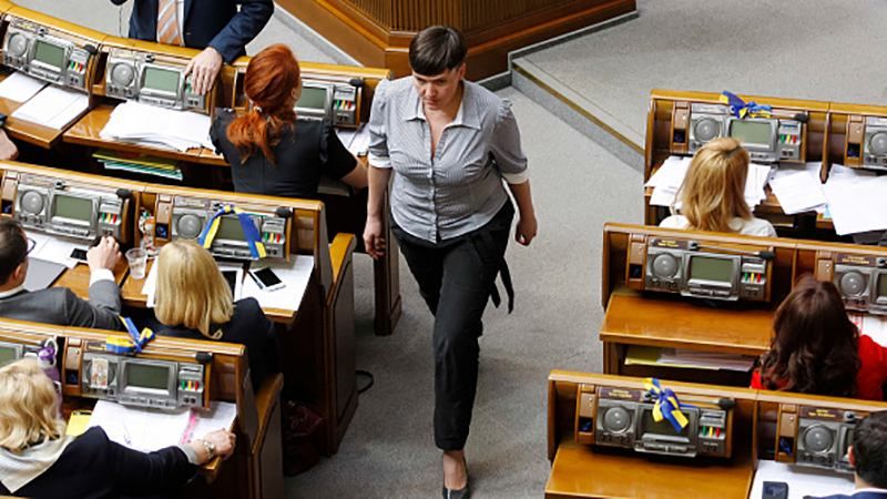 Савченко жорстко відреагувала на скасування закону її імені 