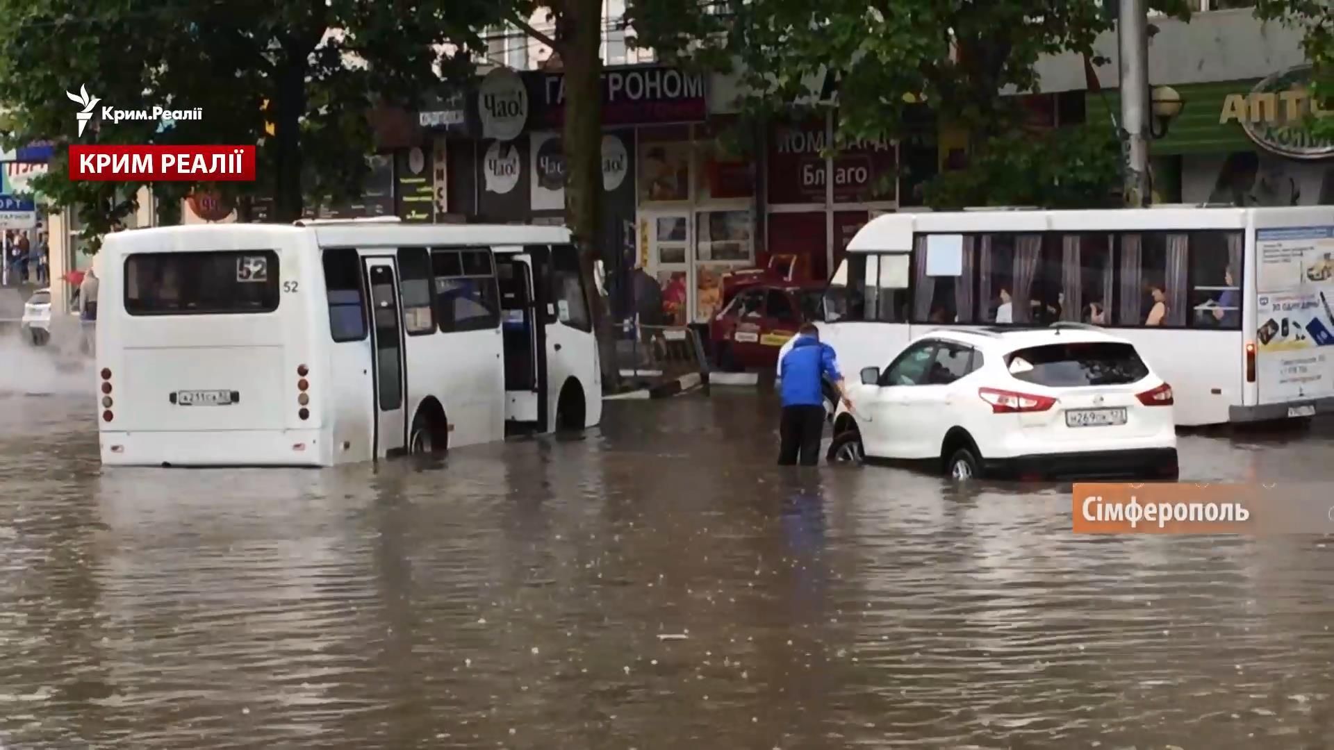 Як Сімферополь пішов під воду та хто в цьому винен