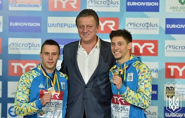 Українці вибороли десяту медаль чемпіонату Європи зі стрибків у воду Українці вибороли десяту медаль чемпіонату Європи зі стрибків у воду