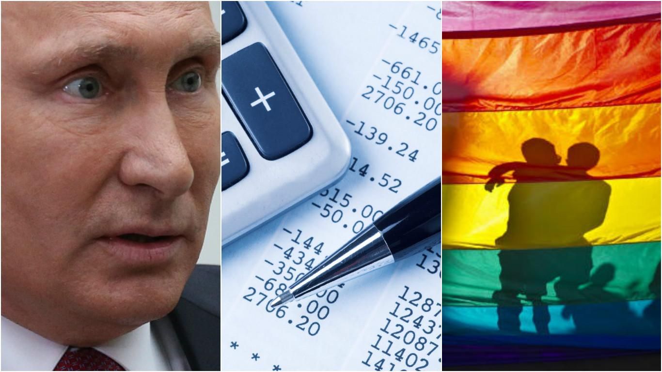 Санкції проти Путіна, підвищення тарифів і права для ЛГБТ: головне за тиждень