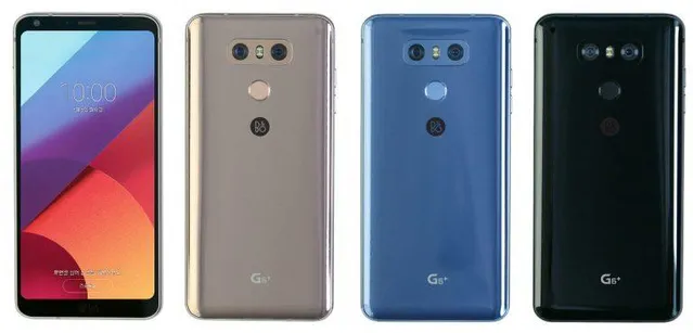 Кольорова гама LG G6+