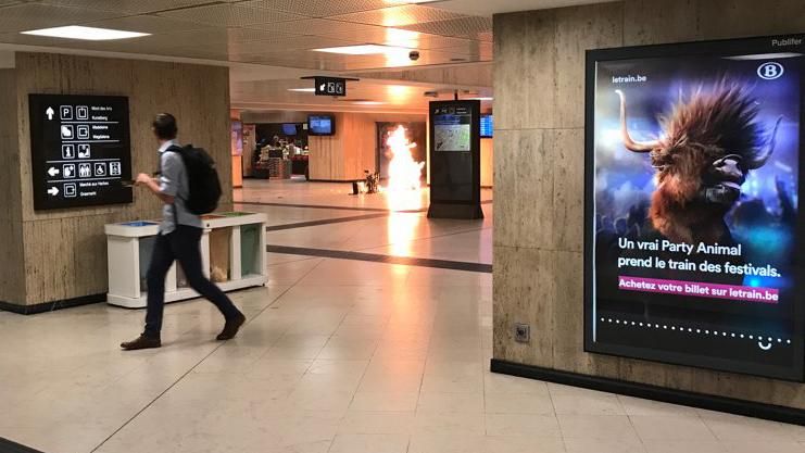 Взрыв прогремел на вокзале в Брюсселе: полиция ликвидировала смертиника
