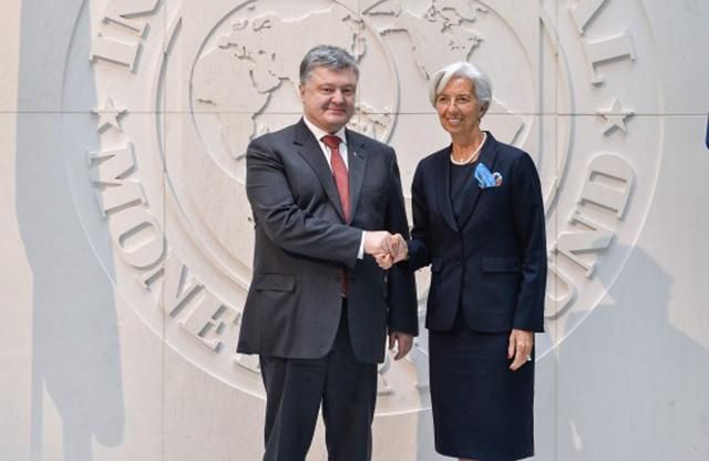 Порошенко встретился с главой МВФ: говорили о пенсионной реформе