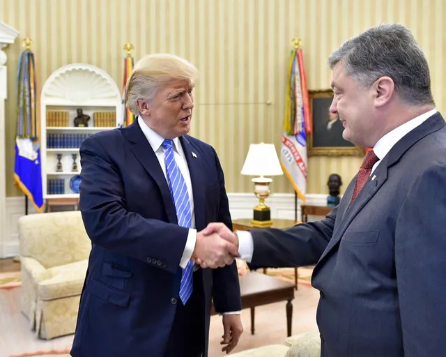 Зустріч Трампа із Порошенком у Вашингтоні Зустріч Трампа із Порошенком у Вашингтоні