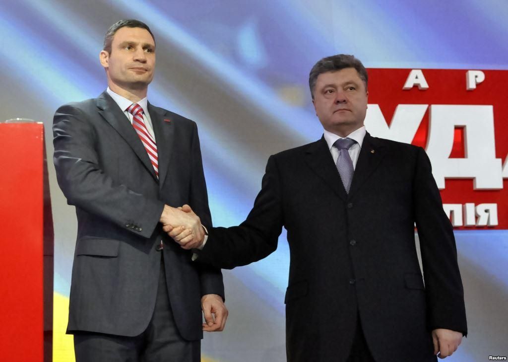 Порошенко и Кличко расстанутся на следующих выборах