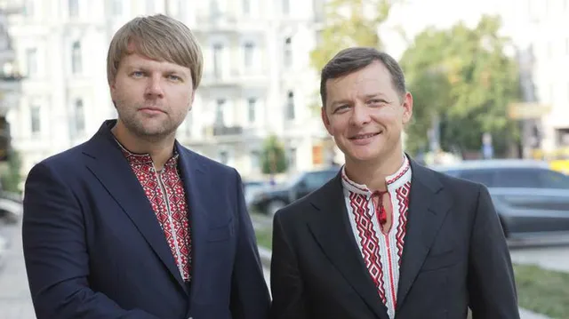 Олег Ляшко і його кум Юрій Сухін Олег Ляшко і його кум Юрій Сухін