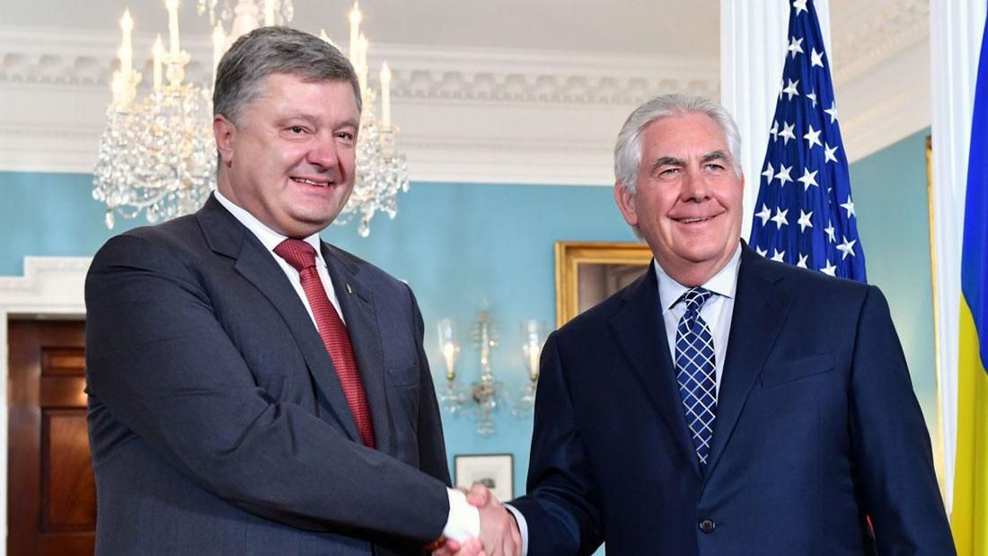 Украину посетит Государственный секретарь США Тиллерсон