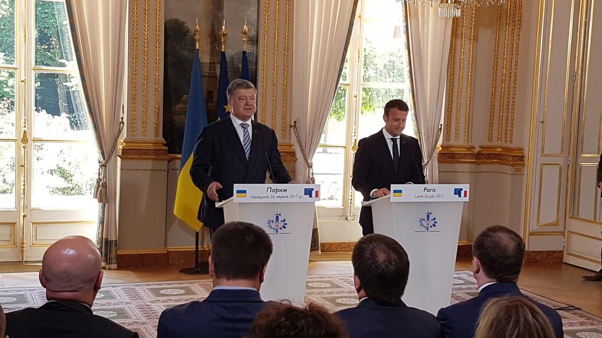 "Формула Макрона": Порошенко заявив про новий план з деокупації Донбасу