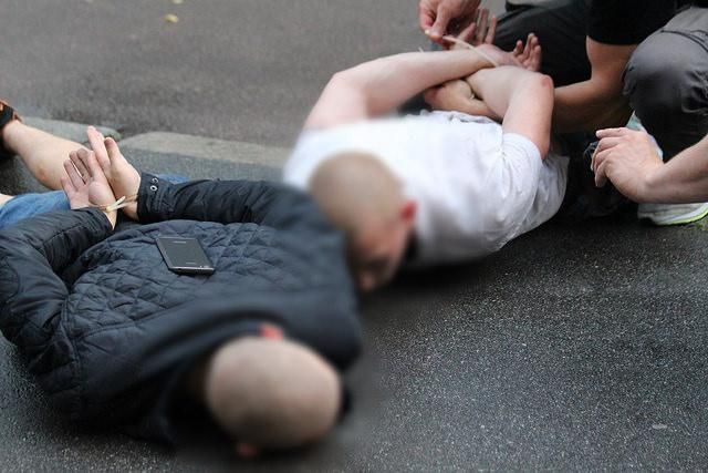 СБУ опубликовала детали про нападавших на офис "Батькивщины" в Киеве и их переписку
