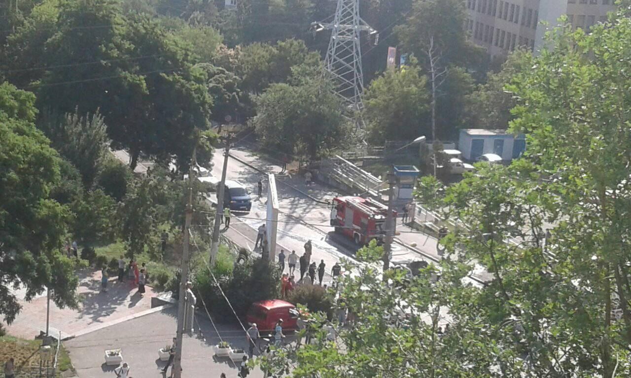 Вибух автомобіля у Києві: фото авто після вибуху