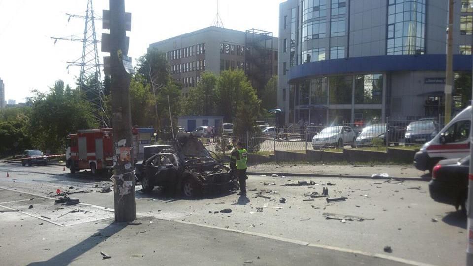 Взрыв автомобиля в Киеве: полиция подтвердила смерть водителя