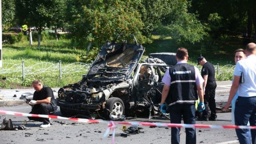 Мощность взрывчатки в авто погибшего разведчика Шаповала  – 1 килограмм в тротиловом эквиваленте