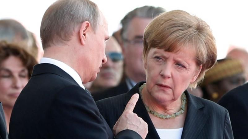 У Кремлі повідомили про ініційовану Німеччиною телефонну розмову між Путіним та Меркель