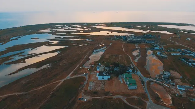Нижній маяк у Бердянській затоці Нижній маяк у Бердянській затоці