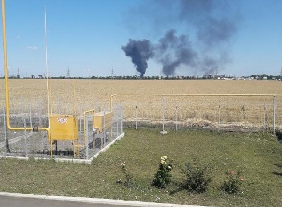 Взрыв прогремел на нефтебазе под Одессой: есть пострадавшие Взрыв прогремел на нефтебазе под Одессой: есть пострадавшие