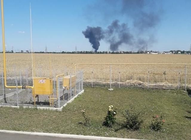 Взрыв прогремел на нефтебазе под Одессой: есть пострадавшие
