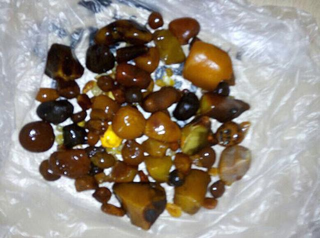 На Волыни изъяли янтаря на более чем 1 миллион гривен