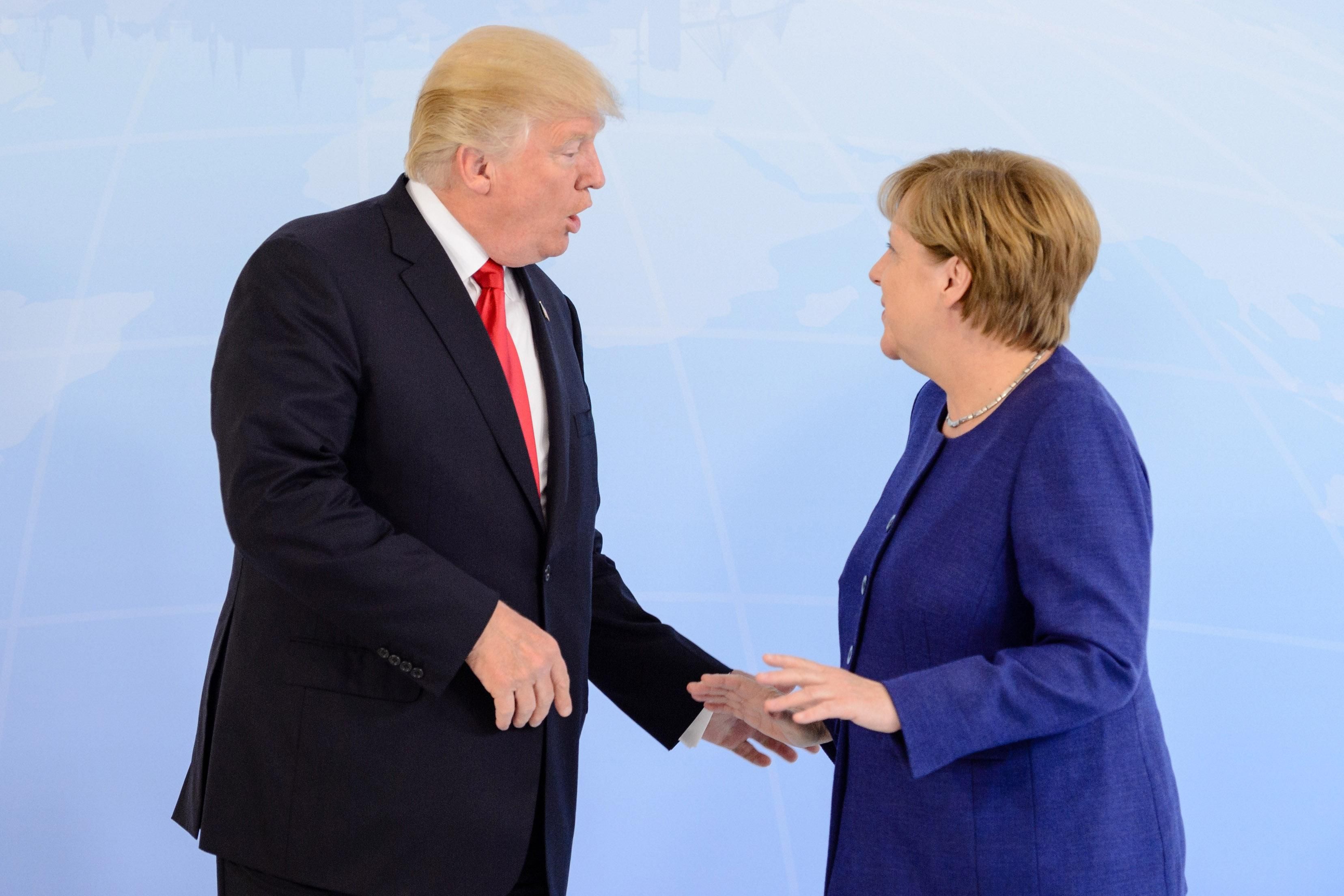 З'явилися деталі зустрічі Трампа та Меркель 