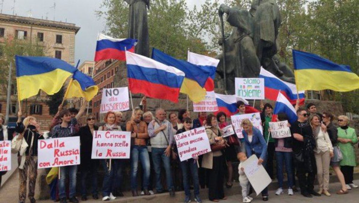 Італійські неофашисти хочуть провести в Римі антиукраїнську конференцію Італійські неофашисти хочуть провести в Римі антиукраїнську конференцію