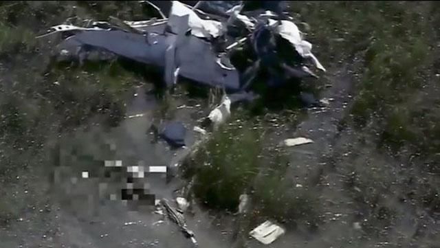 Крокодил съел пилота самолета, что потерпел катастрофу