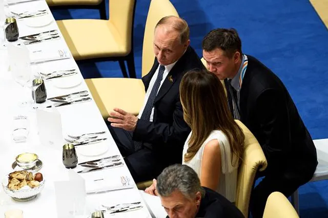 Володимир Путін вперше зустрівся з Меланією Трамп
