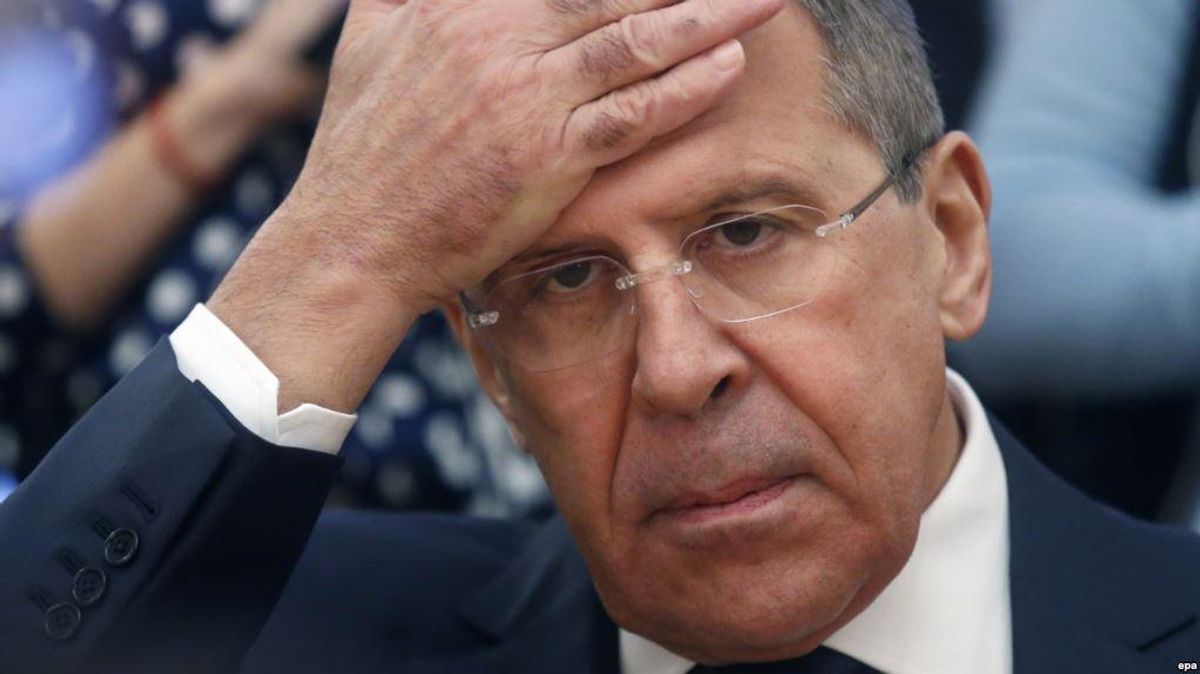 Кремлевские СМИ вырезали из видео фразу Лаврова о российских военных на Донбассе Кремлевские СМИ вырезали из видео фразу Лаврова о российских военных на Донбассе