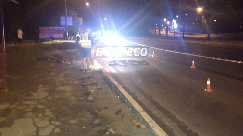 Серйозна аварія у Києві завершилась сутичкою з поліцією Серйозна аварія у Києві завершилась сутичкою з поліцією