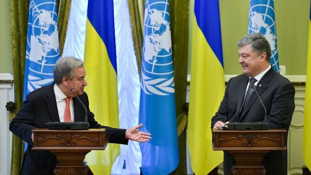 Генсек ООН извинился перед украинцами