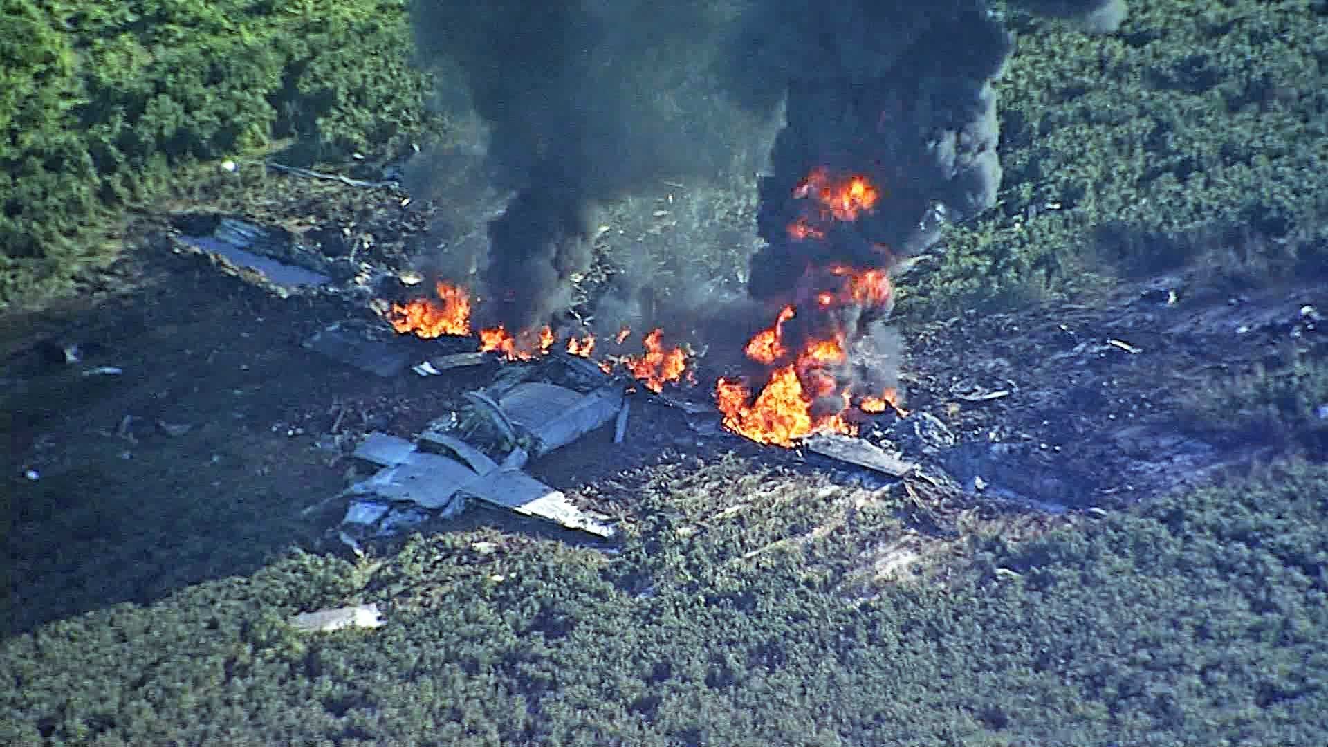 У США розбився військовий літак: є загиблі. Фото, відео