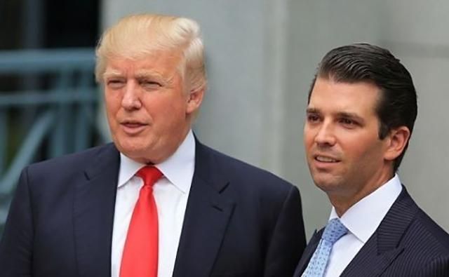 Син Трампа показав свої таємні листи щодо зв'язків з Росією Син Трампа показав свої таємні листи щодо зв'язків з Росією