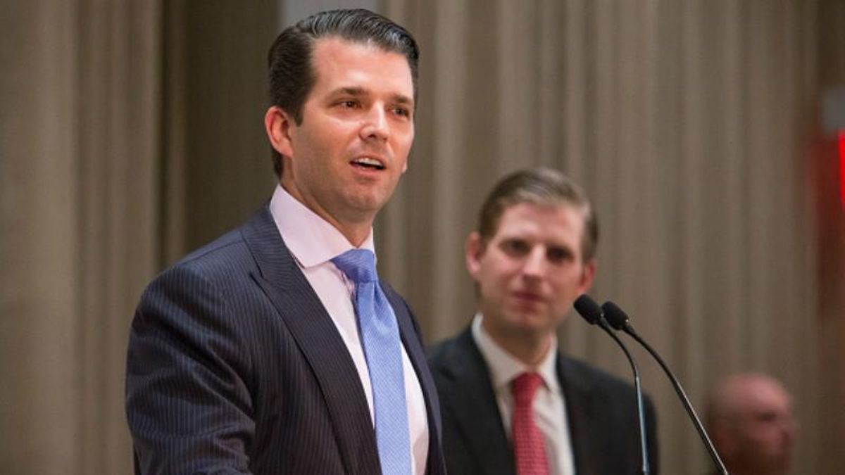ФБР завела окрему справу на сина Трампа через листування з російською юристкою ФБР завела окрему справу на сина Трампа через листування з російською юристкою