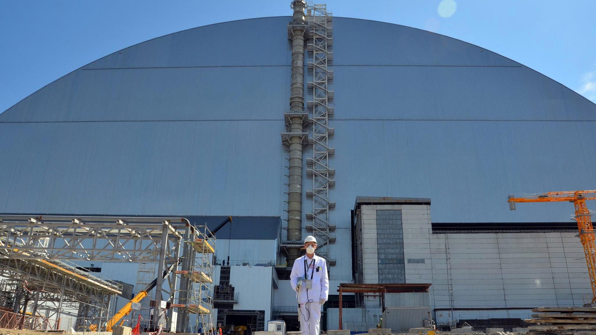 У Чорнобилі показали, що сховано під саркофагом У Чорнобилі показали, що сховано під саркофагом